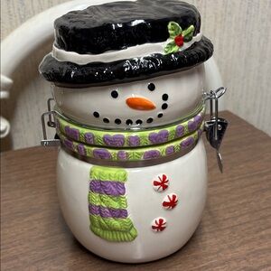 Collectable Swiss Miss Cocoa Mini Cookie Jar